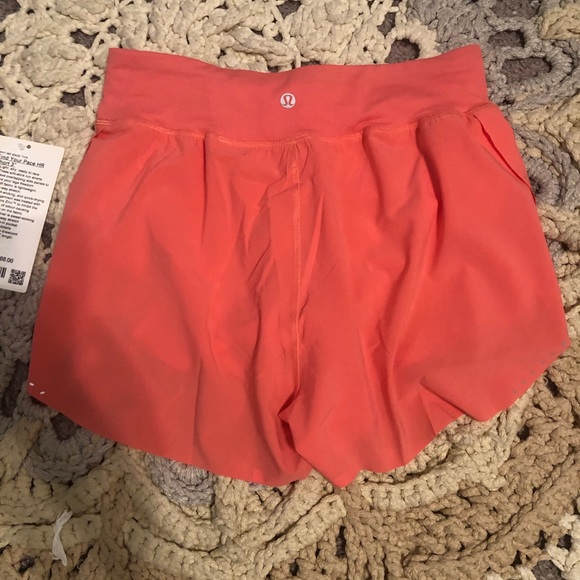 SOLD Lululemon Find Your Pace Short Raspberry Crea - Picture 3 of 5